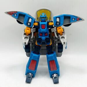 2002 Transformers Armada Blurr Autobot Vintage Action Figure Loose Hasbro Takara